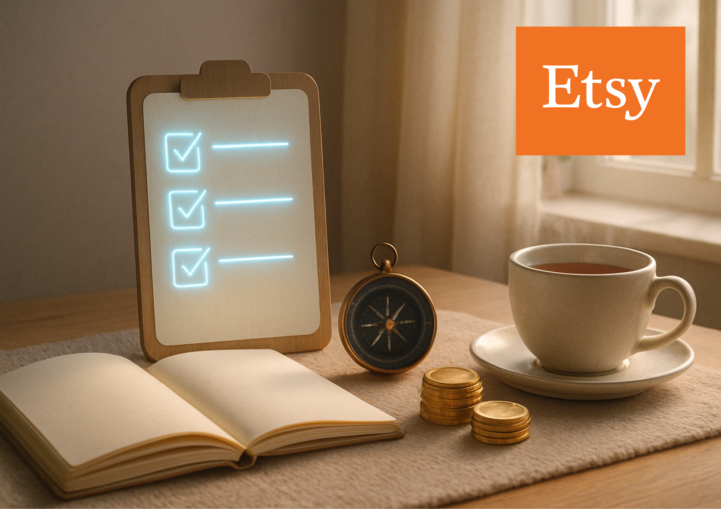 Лежи, зарабатывай — Курс по цифровым товарам на Etsy